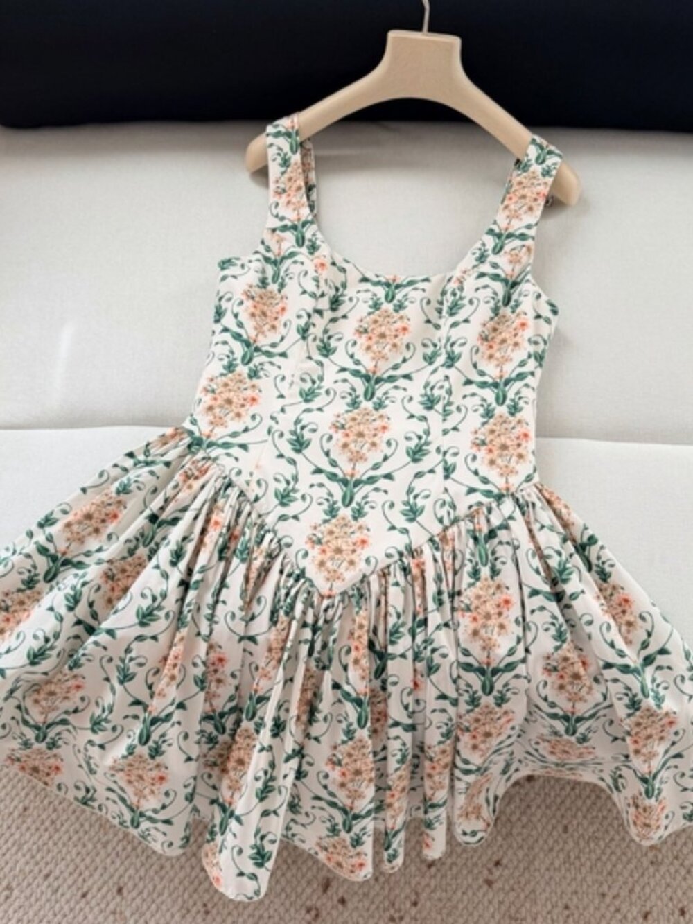 Agua by Agua Bendita Pluma floral corset cotton dress - Picture 6 of 14
